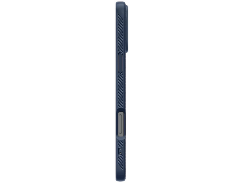 Spigen ACS08118 iPhone 16 Pro Szilikon tok, sötétkék