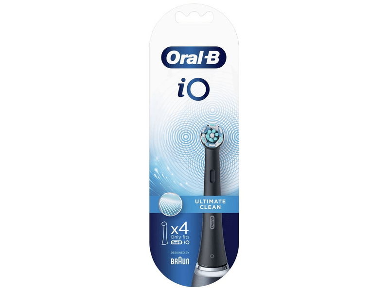 Oral-B iO glava četkice za zube Clean, 4 kom, crna