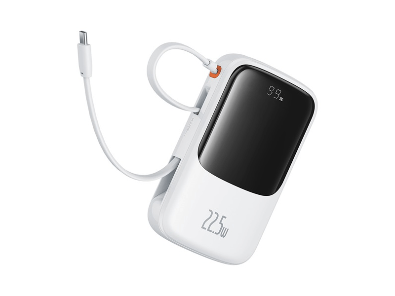 Baseus Qpow Pro+Gyorstöltő Powerbank, 10000 mAh
