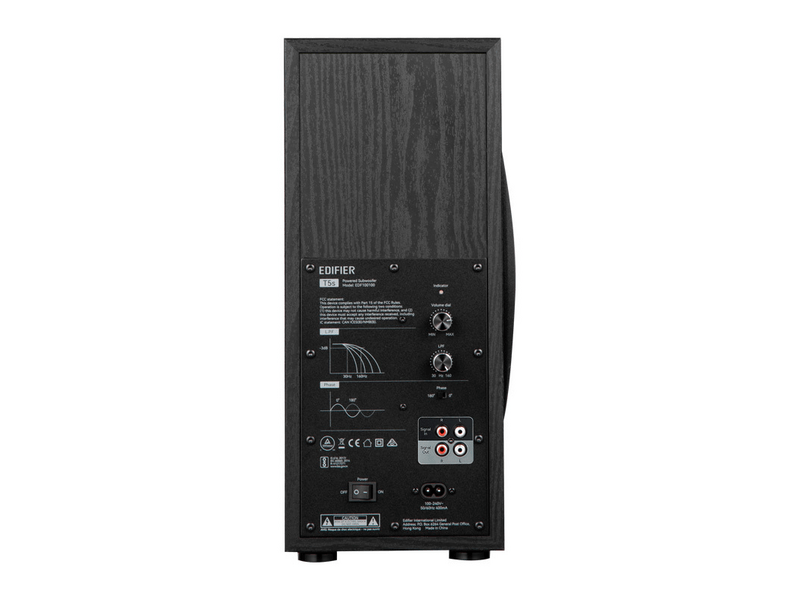 Edifier T5s mélynyomó, fekete