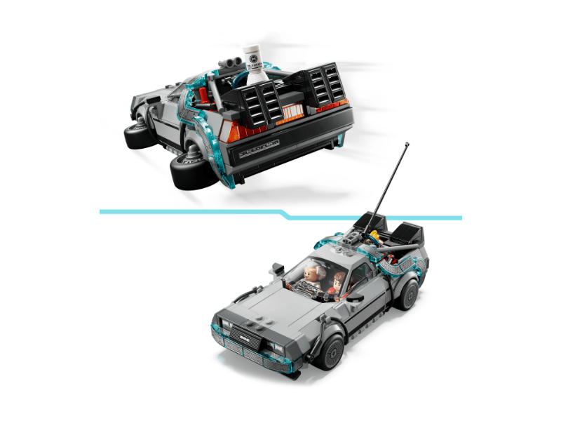 LEGO® Speed Champions Povratak u budućnost Vremenski uređaj (77256)