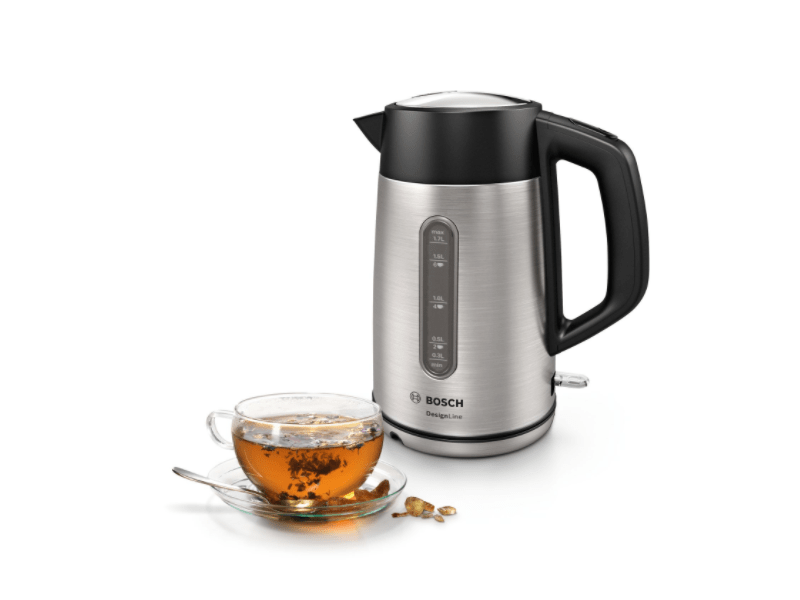 Bosch TWK4P440 DesignLine 1.7L Vízforraló - Rozsdamentes acél