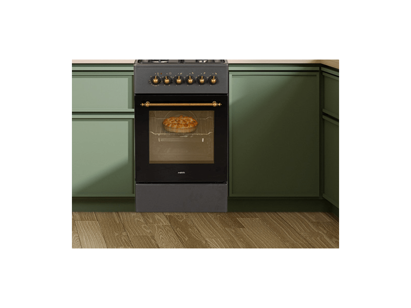 MPM MPM-56-KRM-13 Kombinált tűzhely, fekete