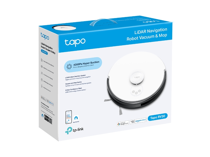 TP-Link Tapo RV30 LiDAR Navigation robotporszívó