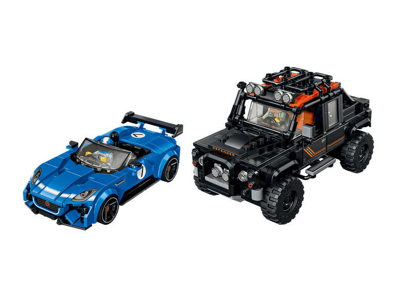 LEGO® Speed Champions Jaguar Project 7 és Land Rover Defender (77264)