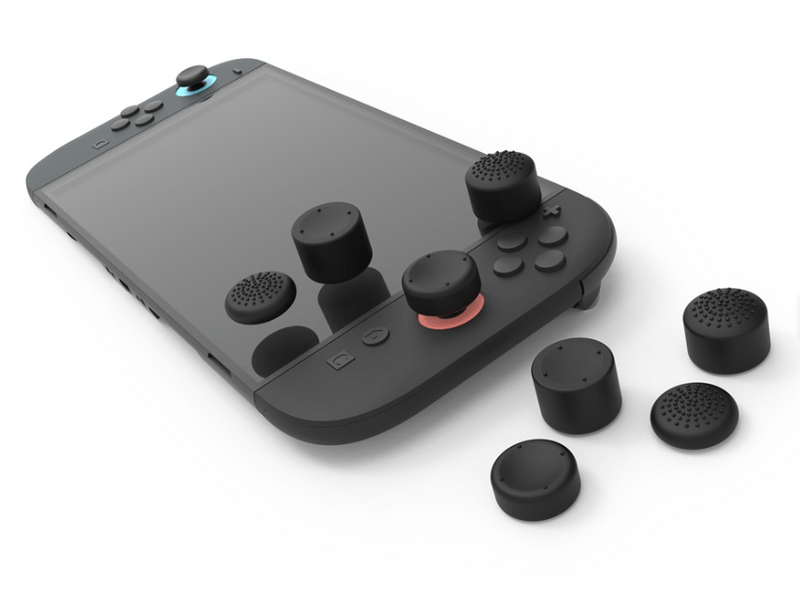 Hyperkin M07713 Pro Series Nintendo Switch 2 crni protuklizni set navlaka za palac