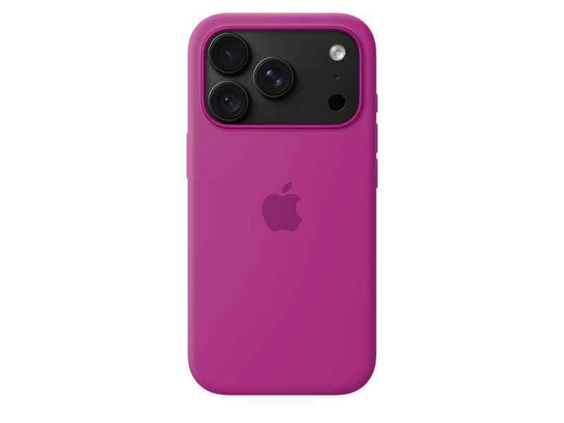 Apple iPhone 18 Pro szilikon tok, MagSafe-rögzítésű, magenta (MK8T4ZM/A)