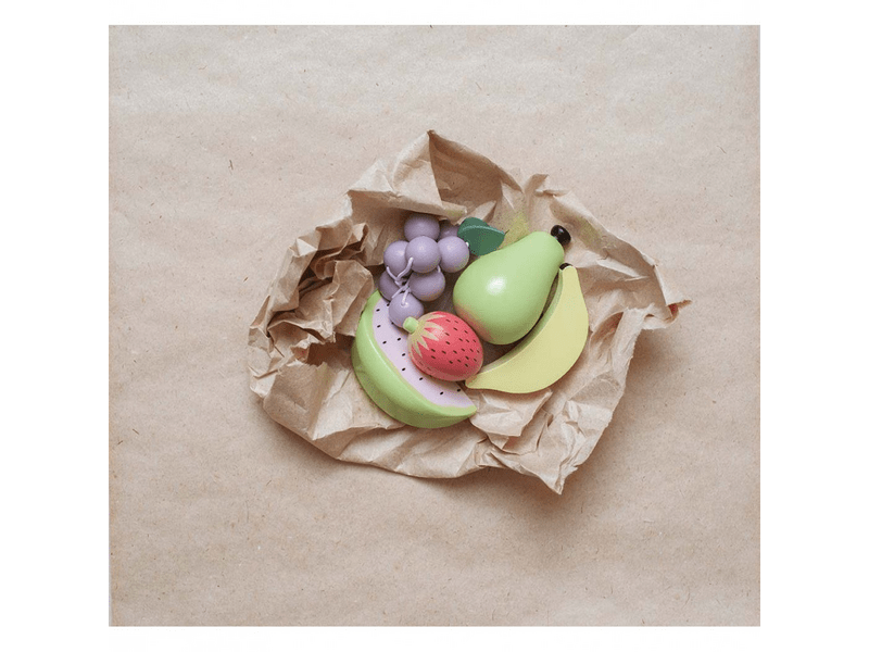 Piaci stand fából 28 kiegészítővel