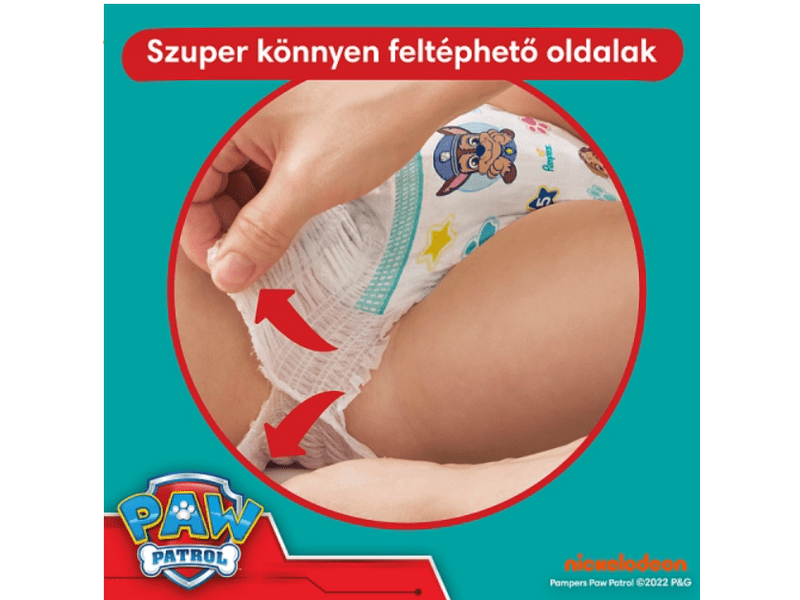Pampers Pants Paw Patrol, Méret: 4, 72 db Pelenka