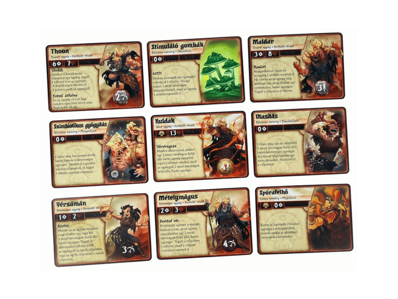 Summoner Wars 2. kiadás - Fertőzött törpök frakciópakli kiegészítő (PHG10004)