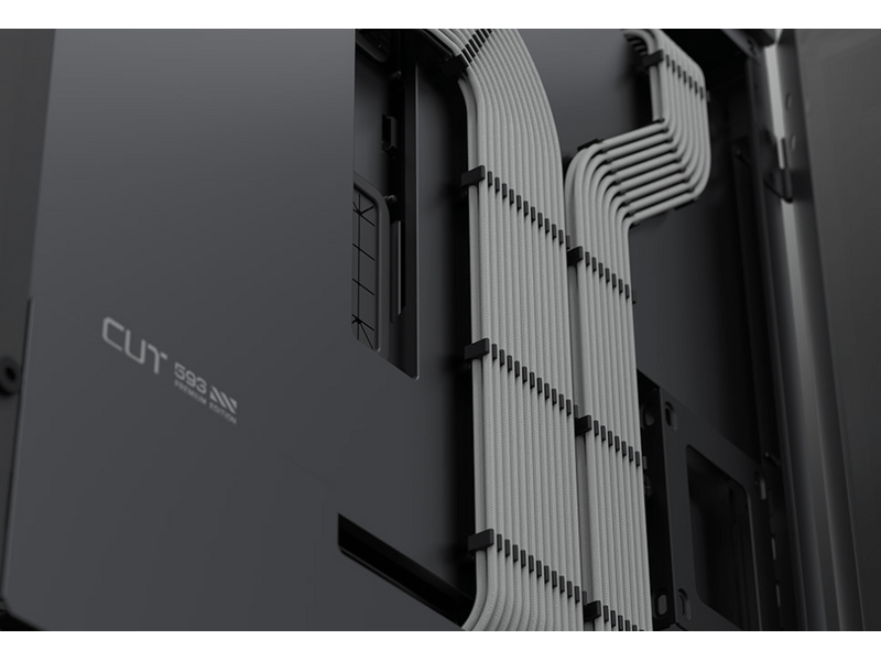 FSP Ultra CUT593P Számítógépház, fekete