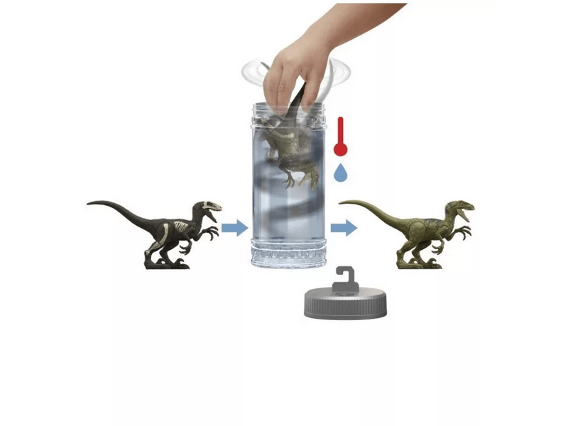 Jurassic World: Reveal dinó figura, 1db (JDC52)