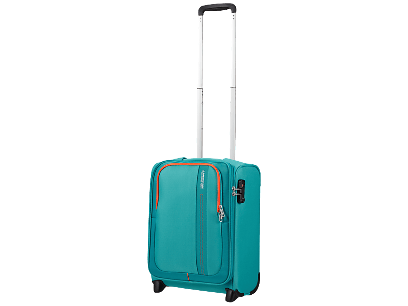 American Tourister Sea Seeker Upright kis méretű bőrönd 45cm, zöld (146677-1013)