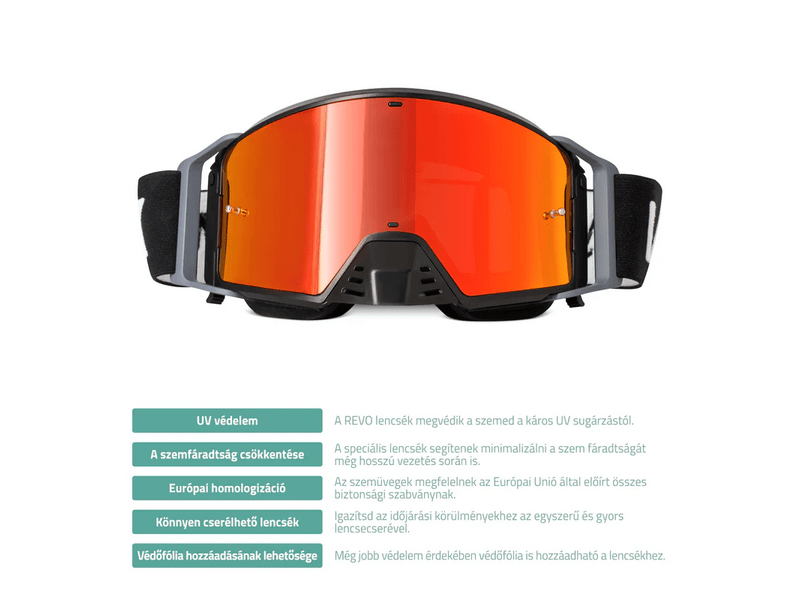 LAMAX Visor RV10 Védőszemüveg (LXOAAKQNNNNCAVRRV10)