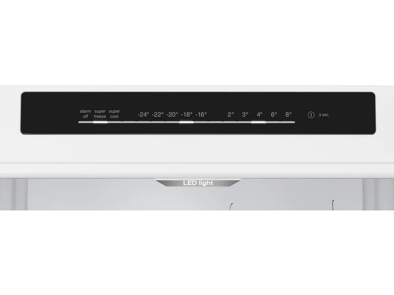 Bosch KGN392LCF Alulfagyasztós kombinált hűtőszekrény