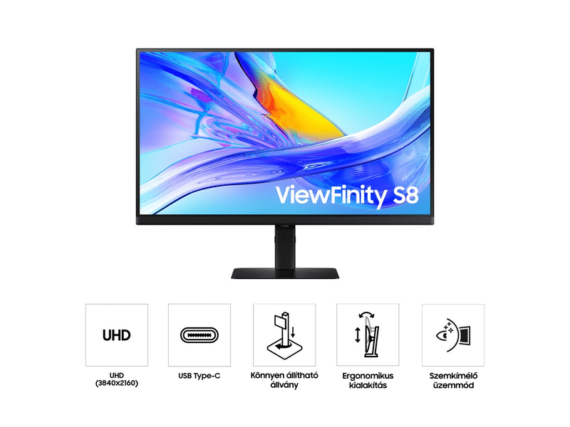 Samsung S8 S80UD LS27D800UAUXEN 27