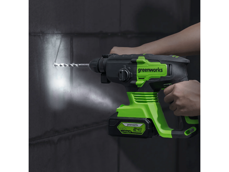 Greenworks GD24SDS2 Akumulatorska bušilica-čekić