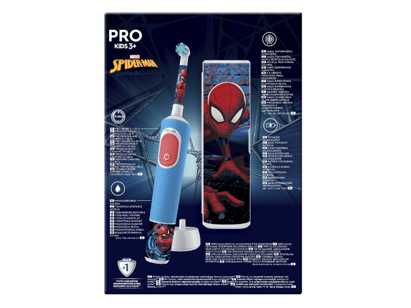 Vitality PRO gyerek fogkef.Spiderman+tok