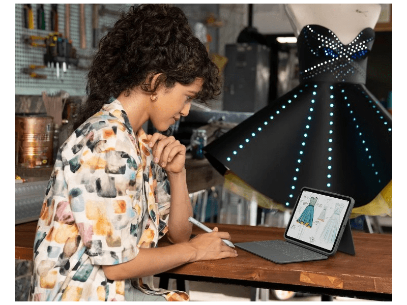 Logitech Crayon Digitális toll, USB-C (914-000074)