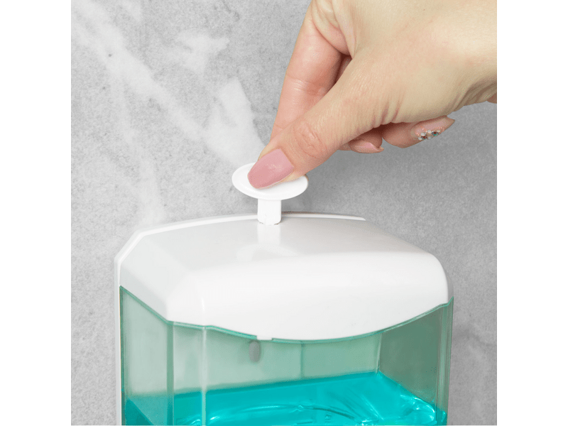 Delight 51120A Szenzoros szappanadagoló - 600 ml - fali - elemes - fehér