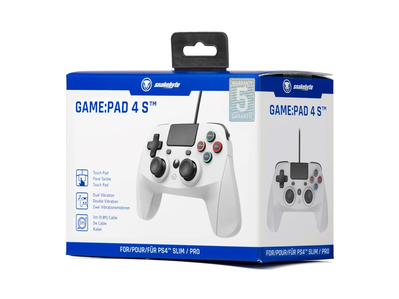 PS4 GamePad 4 S - vez.kontroller-szürke