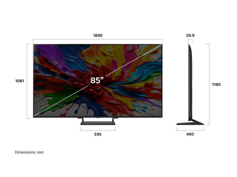LG QNED evo AI 85QNED93A6A 85
