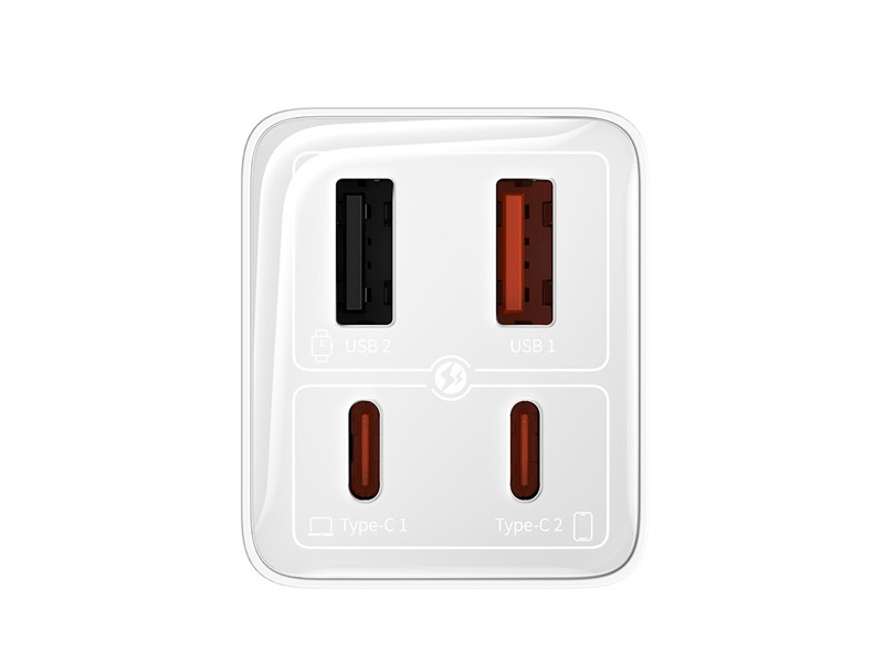 Baseus GaN6 Pro hálózati gyorstöltő+kábel (P1016270121300)