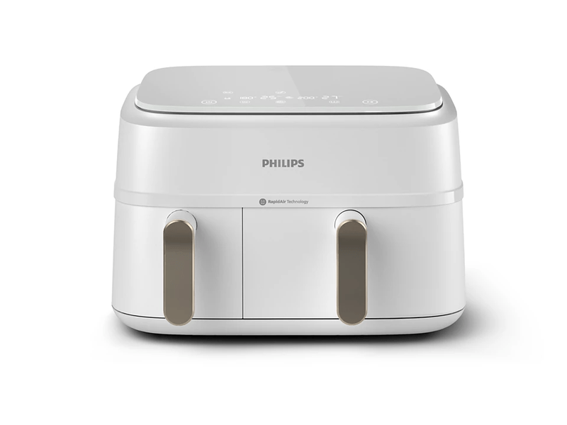 Airfryer,Series 3000,dual,9L,fehér