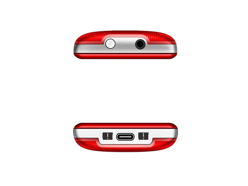 Evolveo EasyPhone EP501 Mobiltelefon, Piros (EP-501-RD)