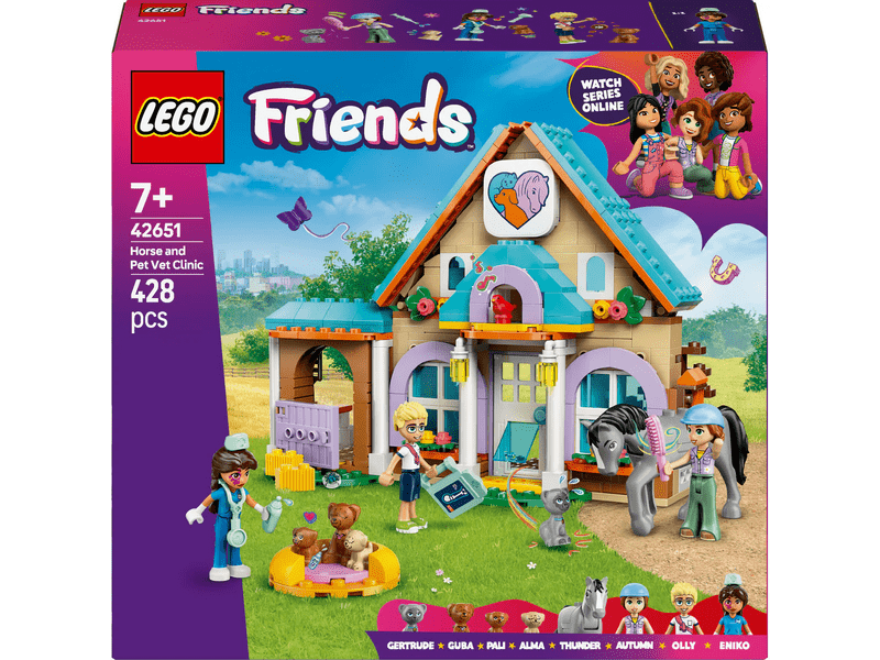 LEGO® Friends Ló- és állatkórház (42651)