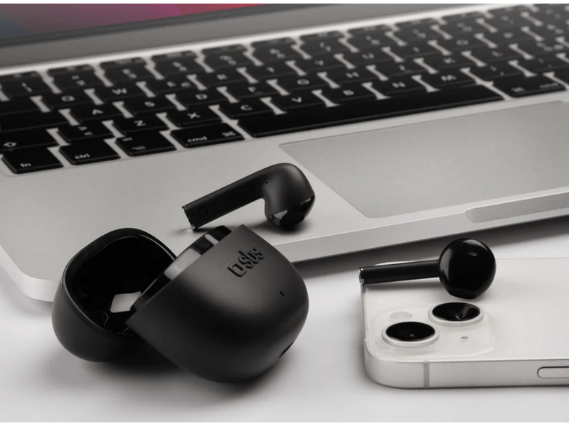 SBS TWS One Color fülhallgató, fekete (TEEARTWSCOLK)