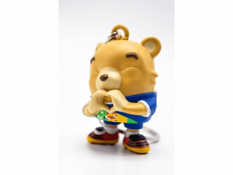 UEFA 2024 Albert kabalafigura kulcstartó