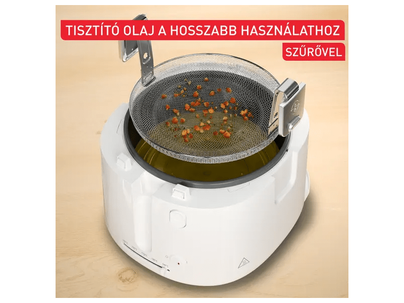 Tefal FF2541E0 Filtra Vision Olajsütő, fehér