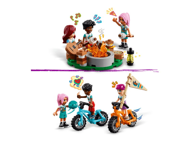 LEGO® Friends Ugodne kabine u avanturističkom kampu (42624)