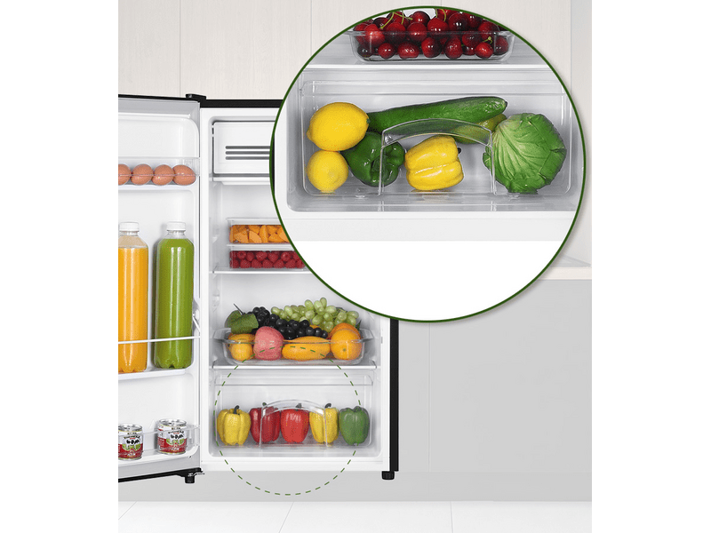 MPM MPM-90-CJ-28 Egyajtós hűtőszekrény, inox