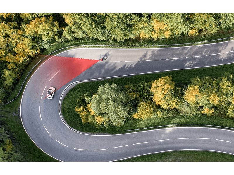 Cycplus L7 hátsó kerékpárlámpa radarral