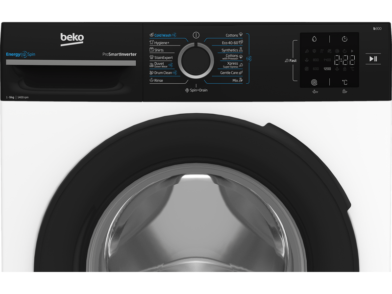 Beko BM3WFSU39413WPBB1 Elöltöltős mosógép