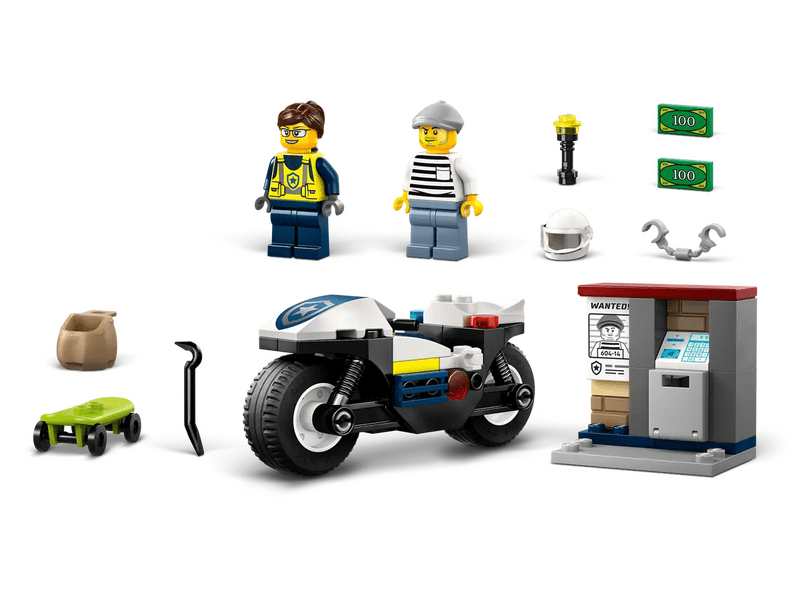 LEGO® City Potjera policijskih motociklista (60455)