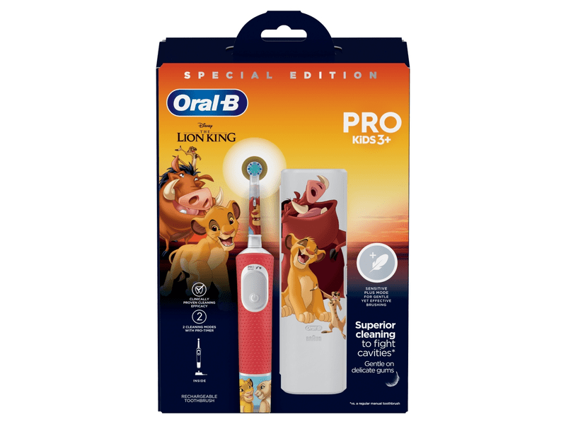 Oral-B Pro Kids Lion King Elektromos fogkefe