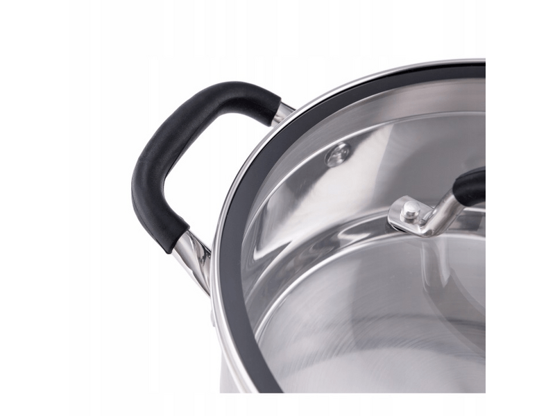 Bergner SG-8057 Lábas fedővel, 24cm, 3.5l