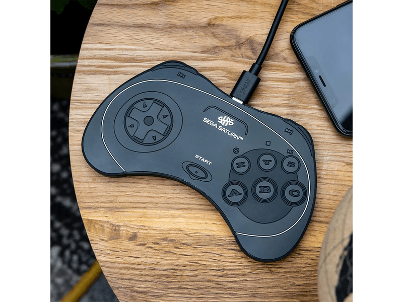 Numskull Sega Saturn Kontroller 10W Vezeték nélküli töltőpad (NS2801)