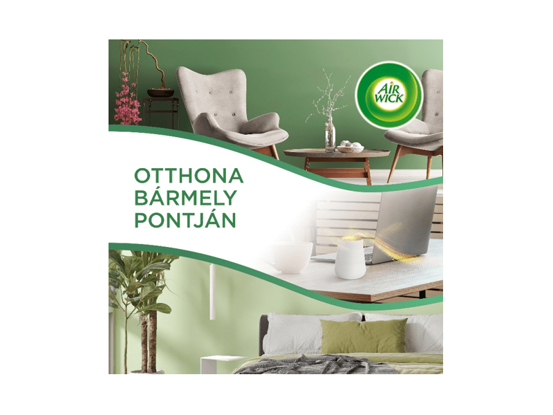 Air Wick Aroma Diffúzor utántöltő – Fidzsi lagúna és friss aloe 6x20ml