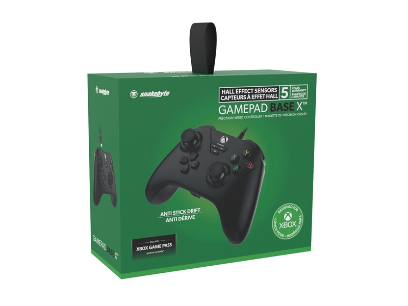 Snakebyte Xbox Series X vezetékes kontroller - fekete SB922336
