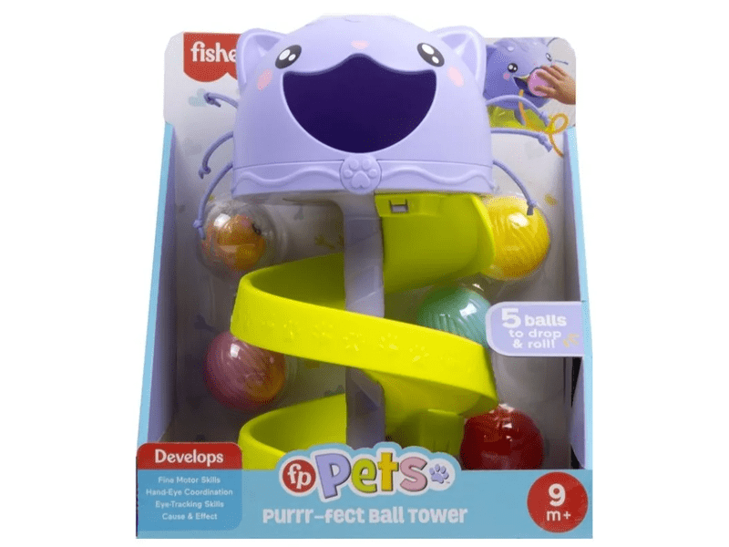 Fisher-Price Kis kedvencek foglalkozató, cicatorony (HTW92)