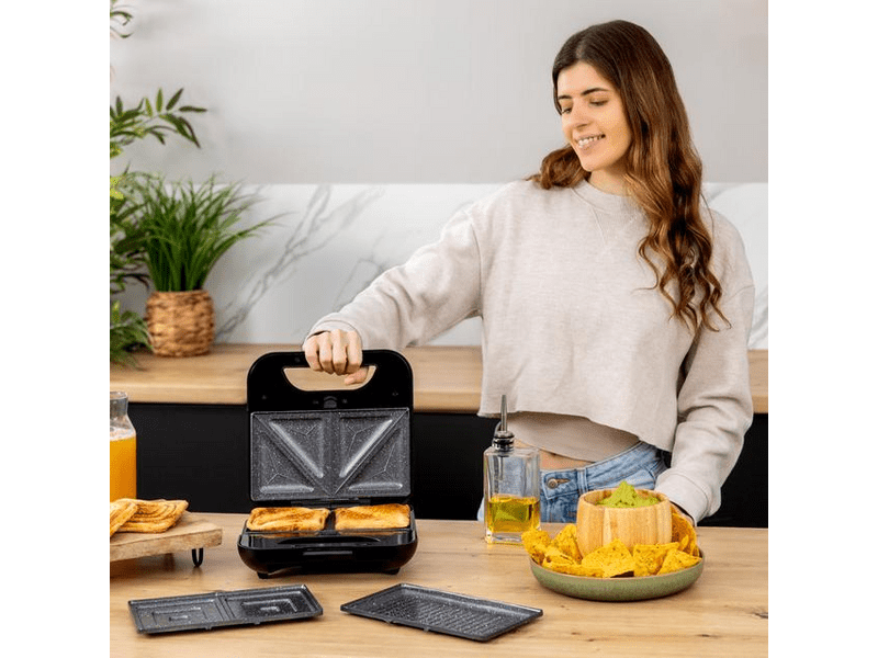 Cecotec 2932 Rock'nToast Combo Szendvicssütő