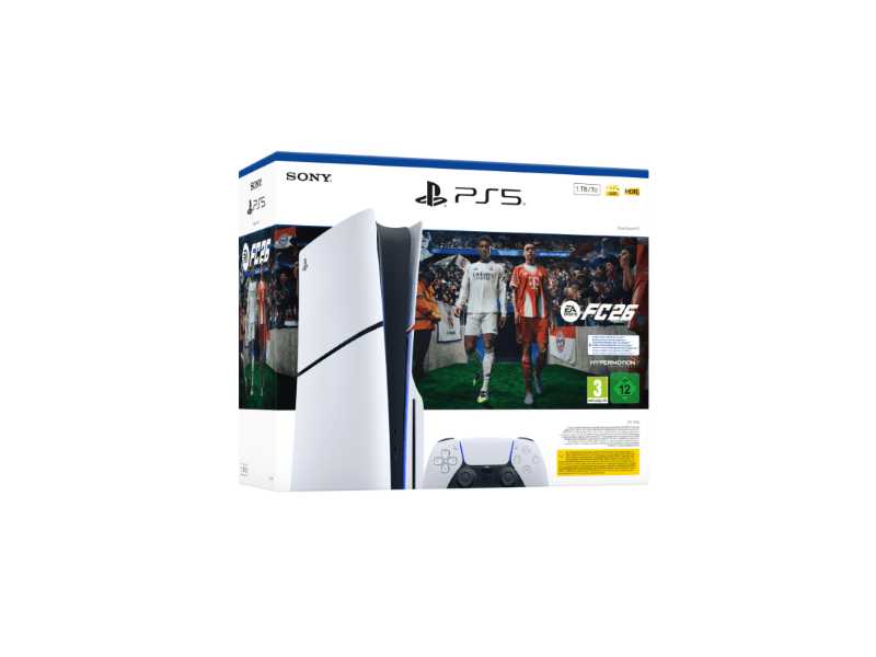 Sony PlayStation 5 (PS5) Játékkonzol (1TB) + EA Sports FC 26