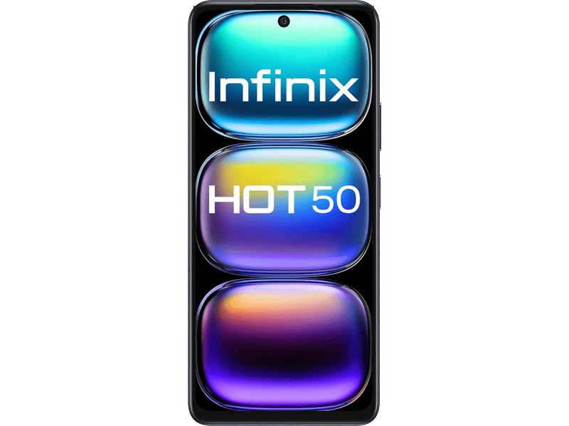 Infinix Hot 50 8/128GB Okostelefon, Fekete (X6882SB128)