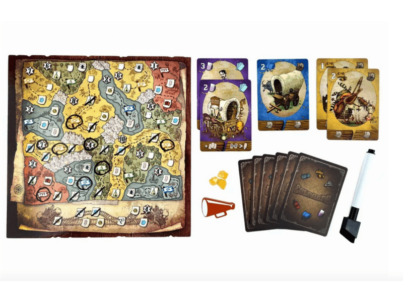 Colorado - Kalandok a vadnyugaton Társasjáték (BLR 10009)