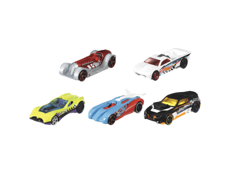 Hot Wheels kisautók, 5 darabos szett, többféle (1806)