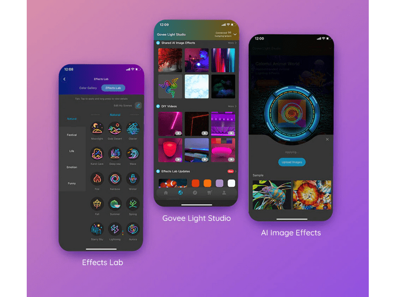 Govee H618C LED szalagfény Wifi/Bluetooth vezérléssel, 10m